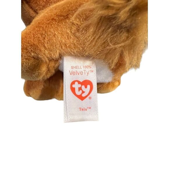Ty Beanie Boos TAIA the brown dog Plush 6” - Picture 8 of 9
